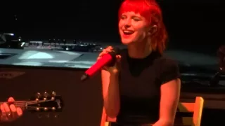 Paramore - "Franklin" [Acoustic] (Live in San Diego 5-22-15)