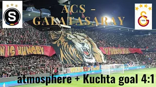 AC Sparta Praha - Galatasaray SK 4:1, atmosphere, fight,  Kuchta"s goal, celebrations