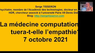 La médecine computationnelle tuera t elle l’empathie ?