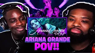 BabantheKidd FIRST TIME reacting to Ariana Grande - pov!! (Official Live Performance) | Vevo