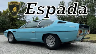 The Lamborghini Espada is Pure Automotive Indulgence