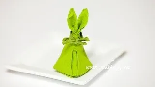 Easter Bunny Napkin (Napkin Design)