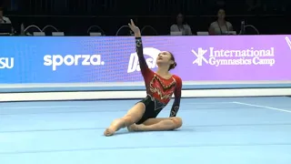 (13.766) Zhou yaquin 🇨🇳floor exercise Qual/ 2023 WAG World Championships