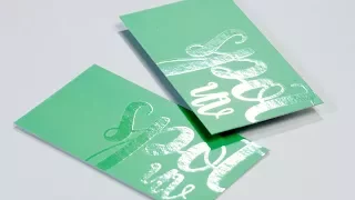 Spot UV Business Cards