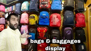 How to make bags & baggage shop display in easy way 😁 | Ideas for shop