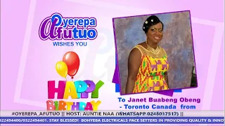 #OYEREPA_AFUTUO​ || HOST: AUNTIE NAA (WHATSAPP 0248017517) || 19-11-2021