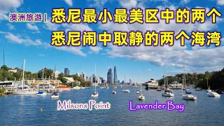 澳大利亚旅游 | 玩遍悉尼，悉尼最美，最小区中两个，Milsons Point （米尔森角）,  Lavender Bay（薰衣草湾） | 悉尼市区一桥之隔的两个闹中取静的海湾 | 无敌海景背后的故事