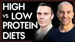 Effects of a high vs low protein diet | Peter Attia & Matt Kaeberlein