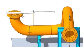 HOW TO FIT UP A LARGE FLANGE HORIZONTALLY, ON AN EXISTING PIPE SPOOL  TUTORIAL FOR BEGINNERS