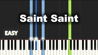 Saint Saint | EASY PIANO TUTORIAL BY Extreme Midi