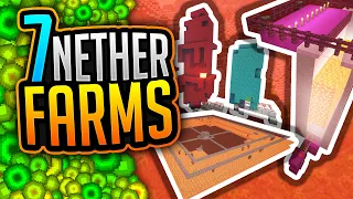 🏠 7 NETHER Farmen für Minecraft 1.20! ✨ Minecraft 1.20 ✨ ErikOnHisPeriod