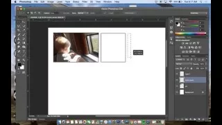 Create comic book panels  in Photoshop for photography