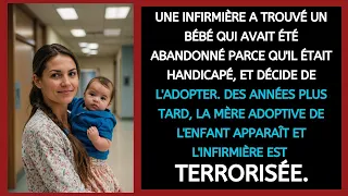 UNE INFIRMIÈRE A TROUVÉ UN BÉBÉ QUI AVAIT ÉTÉ ABANDONNÉ PARCE QU'IL ÉTAIT HANDICAPÉ, ET DÉCIDE DE...