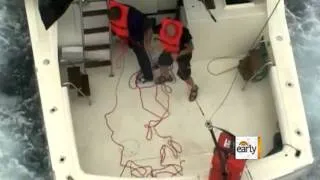 The Early Show - Dramatic Coast Guard rescue caught on tape