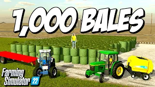 Expanding Grass Lands to Make +1,000 Bales on our Frontier Farm | Farming Simulator 22