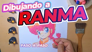 Dibujando a RANMA paso a paso/ Drawing RANMA GIRL