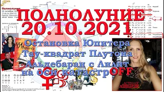 Полнолуние 20.10.2021: Ось катастроф и борьба за ресурсы