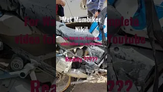 Met mumbiker Nikhil in Leh !!