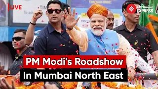 PM Modi's Roadshow In Mumbai North East, Maharashtra | Lok Sabha Election 2024