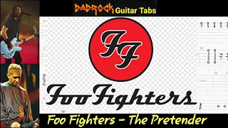 The Pretender - Foo fighters - Guitar + Bass TABS Lesson