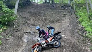 Hill climbing in wellsville