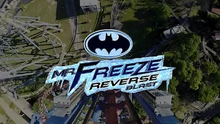 Official MR. FREEZE: Reverse Blast POV | Six Flags Over Texas