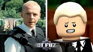 Lego Hot Fuzz - "Never taken a shortcut before!?"