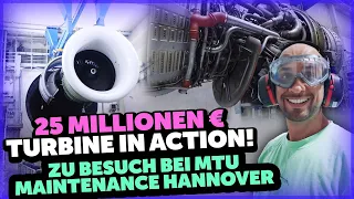 JP Performance - 25.000.000€ Turbine in Action! Besuch bei MTU Maintenance Hannover