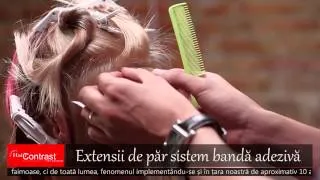 Extensii de păr cu bandă adezivă (Nordic Hair Contrast)