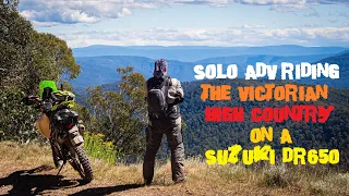SOLITUDE - Solo ADV Riding the Victorian High Country on a Suzuki DR650