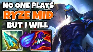 No one plays Ryze Mid, but I will. (He's actually really strong) | 13.15 - League of Legends