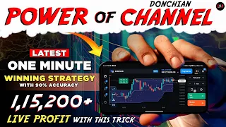 How to Use Donchian Channel Perfectly | 1 Min Best Strategy 2023 | New Trading Strategy| Olymp Trade