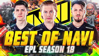 Лучшие Моменты NAVI на ESL Pro League Season 18 | CS:GO Movie