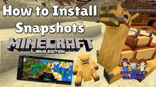 How to Install and Play Minecraft Java Snapshots! - Minecraft 1.20 Features [BASIC TUTORIAL]