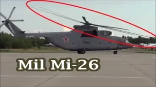 Russia's Mil Mi-26 Takeoff As A Fighter Jet.