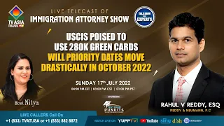 USCIS POISED TO USE 280K GREENCARDS WILL PRIORITY DATES MOVE DRASTICALLY | AttorneyShow|TVASIATELUGU