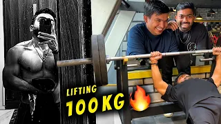 Gym Vlog 💪🏻🔥 SHORTEST BODY BUILDER | Vibhu Varshney