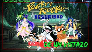 Pocky & Rocky Reshrined De Un Vistazo Primeros Pasos Gameplay en Español
