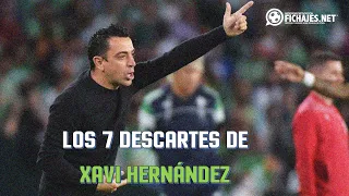 🚨SE VAN TODOS🚨 | Los 7 JUGADORES que el FC Barcelona quiere vender por petición de XAVI HERNÁNDEZ