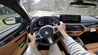 2023 BMW M550i: POV Drive, Impressions and ASMR