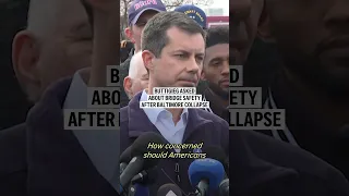 Buttigieg asked about bridge safety after Baltimore collapse