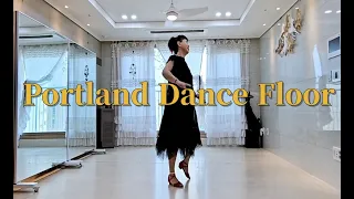 [ Portland Dance Floor ] Linedance demo Intermediate #Sarahchoi #Linedance