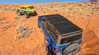 Ford Bronco Lost In The Desert Dunes At 105 Degrees