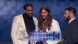 This Is America Wins Record Of The Year | 2019 GRAMMYs Acceptance Speech