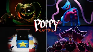 Poppy Playtime All Game Trailers - Chapter 3, Chapter 2, Chapter 1 & Project Playtime