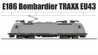 Parę słów o… ODCINEK 84 – 186 BOMBARDIER TRAXX |EU43| #kolej