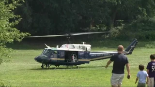 Military helicopter makes emergency landing in Md.