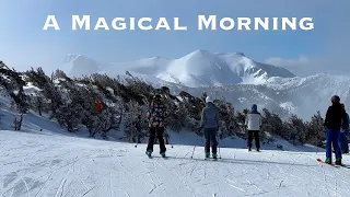 Telemark Skiing at Heavenly with Friends!  It Felt like Winter in April.