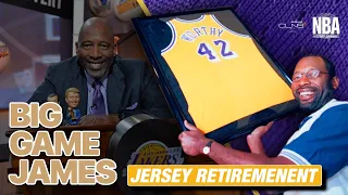 James Worthy Jersey Retirement by the Lakers (Full Ceremony)