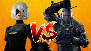 2B   Vs   Geralt